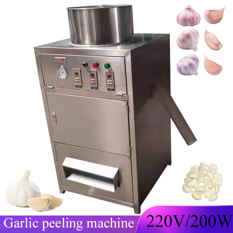 

Electric Garlic Peeler Machine Peeling Stainless Steel Commercial For Home Grain Restaurant Barbecue Separator