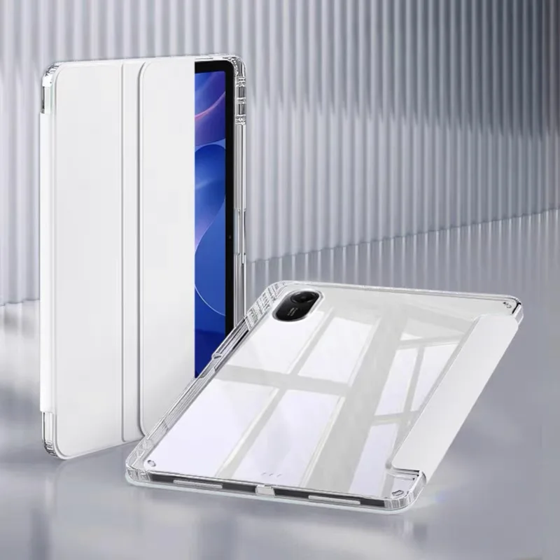 Transparent Protective Case with Awake/Sleep Cover
