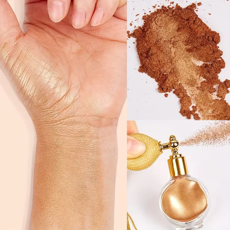 Highlighting Body Diamond Shimmering Spray Powder Highlight Powder Makeup Suitable for Face and Body Skin Hair Clothes Cosmetics 4