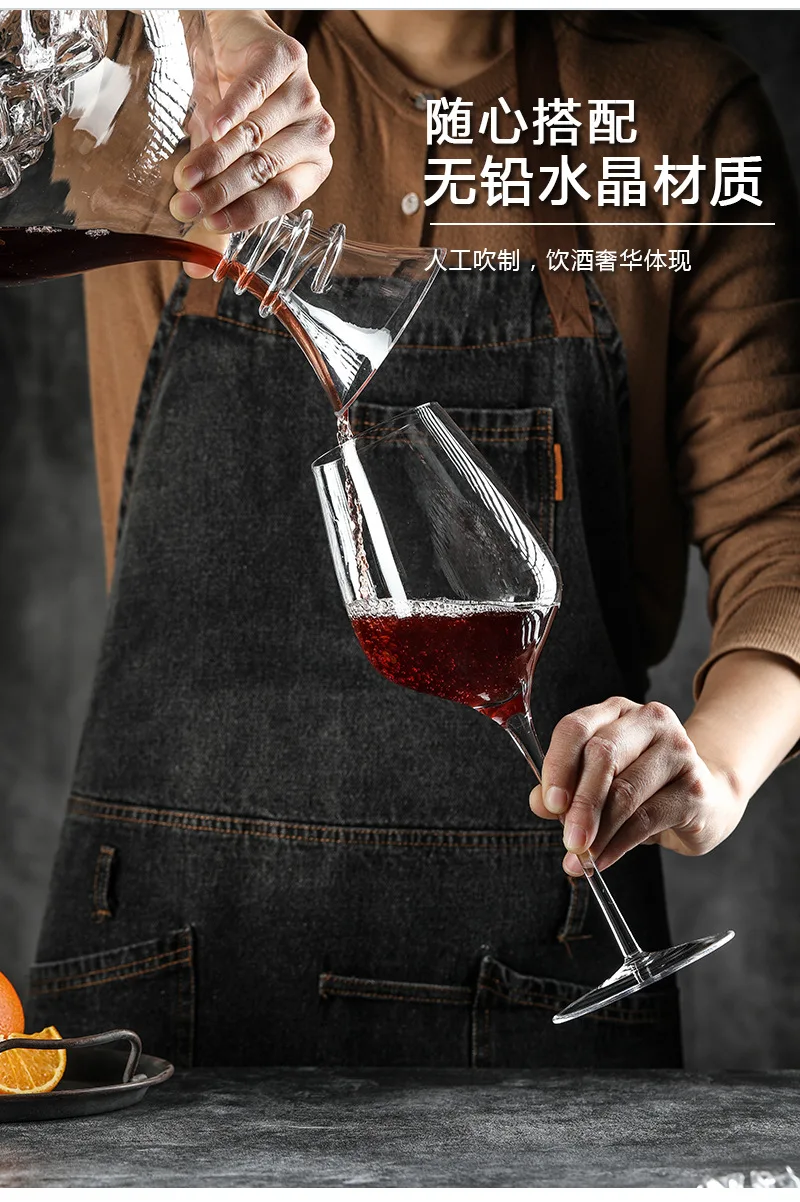 Iceberg Decanter Luxury And High-End Household Fast Decanter Divider Creative Crystal Decanter