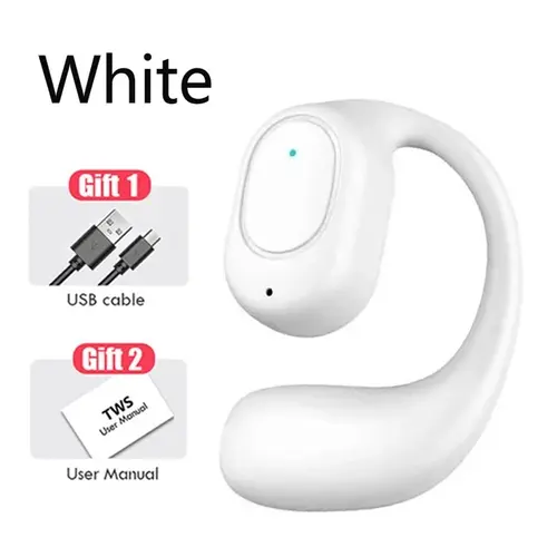 Wireless Headphones Bluetooth Headset With Microphone Bone Conduction Handsfree Noise Canceling Earphones For Driving Audifonos - Image 7