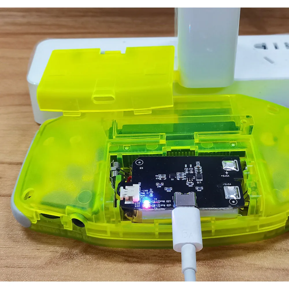 GBA V5 ラミネート IPS LCD バックライトキット内蔵充電式 1800mAh