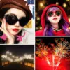 Women Fashion Heart Shaped Effects Glasses Watch The Lights Change To Heart Shape At Night Diffraction Glasses Female Sunglasses 4