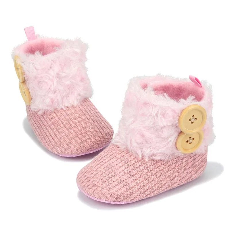 Girls Winter Cotton Ankle Boots