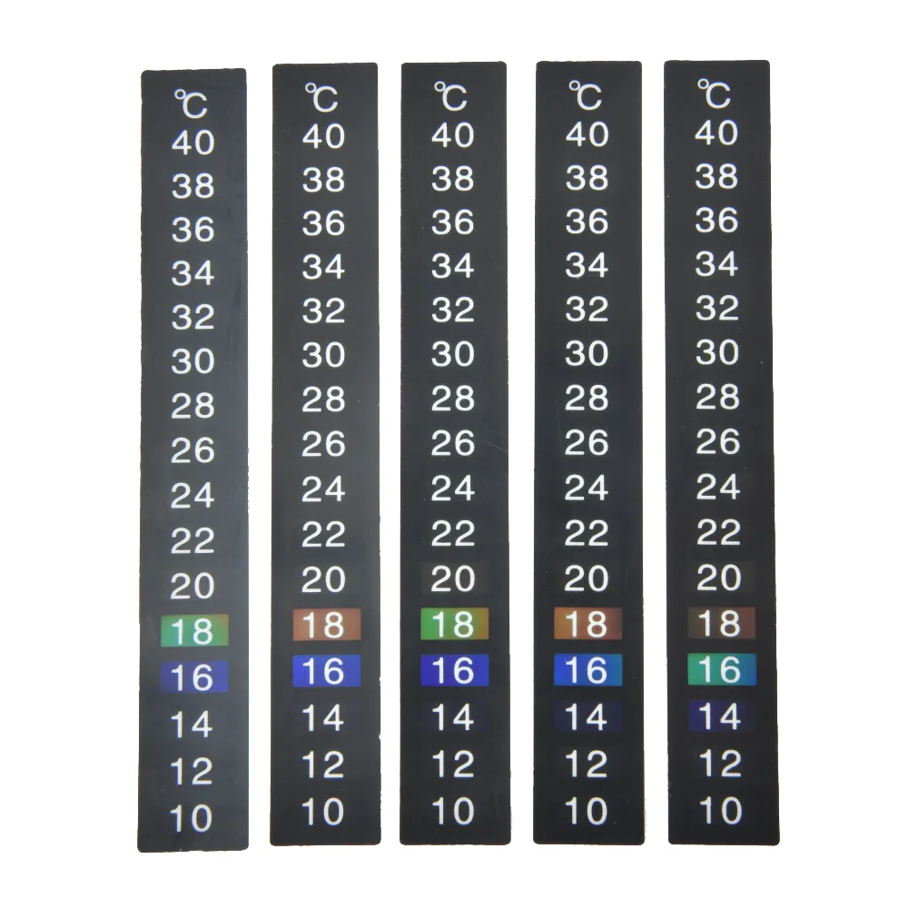 Dual Scale Aquarium Thermometer Fish Tank Liquid Fahrenheit Sticker