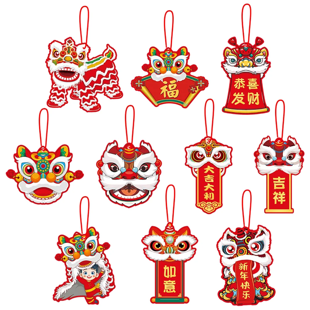 

Spring Festival Pendant Cartoon Dragon Pendant Indoor Scene Layout Hanging Dragon Year Spring Festival Decor Hanger
