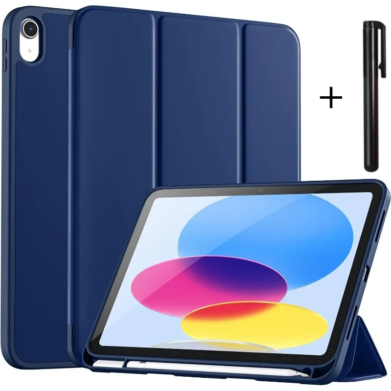 Slim Magnetic Stand Case with Pencil Holder