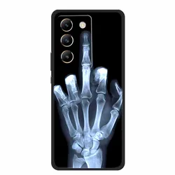 Black Silicone Soft Phone Case - Durable and Stylish Back Cover  Bag for OPPO A5 5G (B06.CH.19)