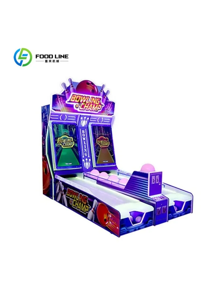 Macchina da Bowling Commerciale per Sala Giochi con Punteggio Automatico, Attrezzatura Sportiva per Intrattenimento Indoor - immagine 5