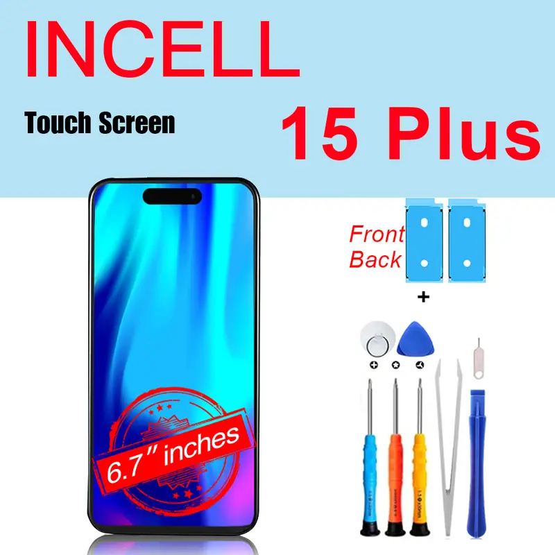 PINZHENG High Quality Screen INCELL LCD OLED For iPhone 14 Pro 15 Plus 13 Pro Max Display For iPhone Replacement With Tools - Image 16
