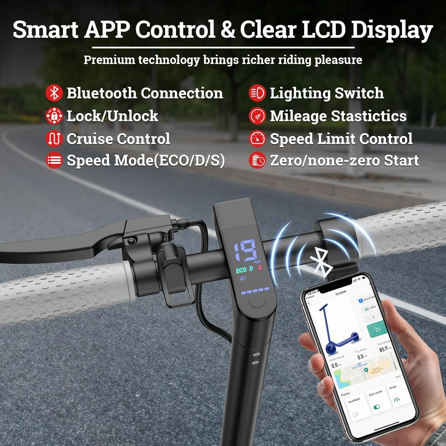 LADPED 350W Electric Scooter 2
