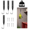 4Pcs Chainsaw Heavy Duty Hooks Hanging Load Capacity 110lbs Trimmer Wall Hooks Holder Organization Tools Storage Hanger 1