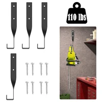 4Pcs Chainsaw Heavy Duty Hooks Hanging Load Capacity 110lbs Trimmer Wall Hooks Holder Organization Tools Storage Hanger 1