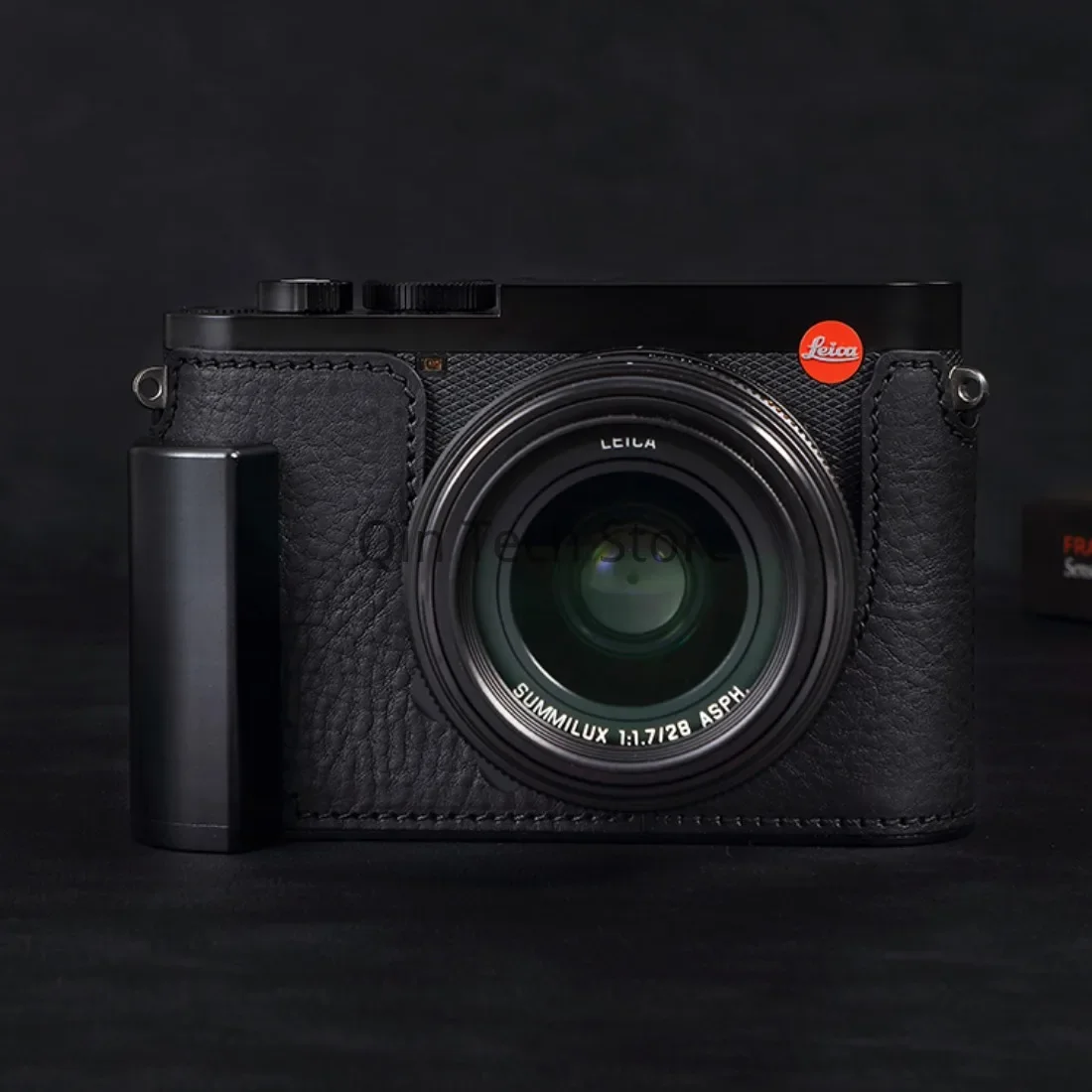 Custodia Per Fotocamera Mezza Borsa Per Leica Q Qp Q2 Q3 Accessori In Vera Pelle Fatti A Mano Custodia Protettiva Per Fotocamera Borsa A Tracolla