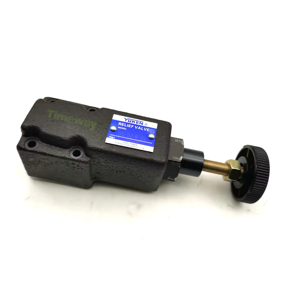 Timeway-válvula de Alívio Hidráulica dt Dg02-b22 Dg-02-c-22 Dg-02-h-22 Válvula de Transbordamento Ajustar a Pressão