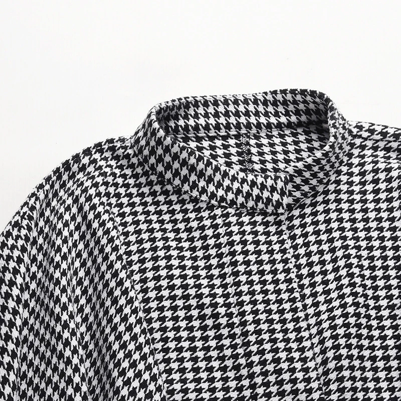 Women Winter Coats New Arrival 2024 Loose Oversized Cloak Top Plaid Cloak Korean Style Luxury Warm Jacket Ladies Free Shipping