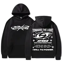 2025 Ateez World Tour Towards The Light: Will To Power Pullovers Men Women Korean Fashion Hip Hop Long Sleeve Sweatshirt Hoodies 2