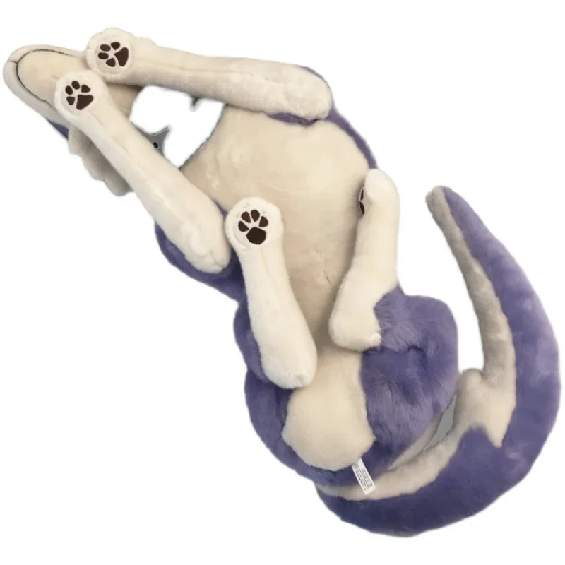 60cm Original Monster Hunter Rise Palamute Plush Cushion Pillow Children's Cute Plush Doll Christmas Gift Home Decoration 3