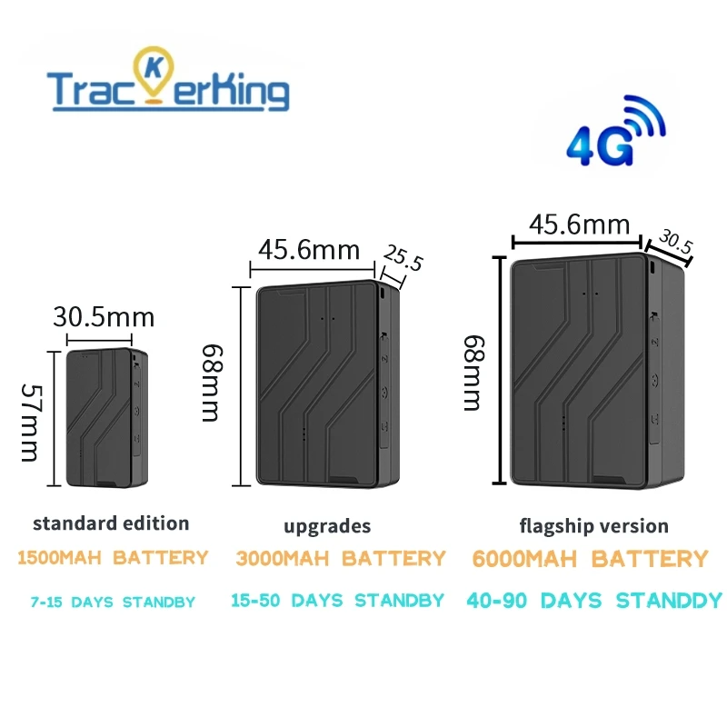 Trackerking DK32 10000mah battery longstand-by GPS trackers magnet tracker personal tracker real time Locator