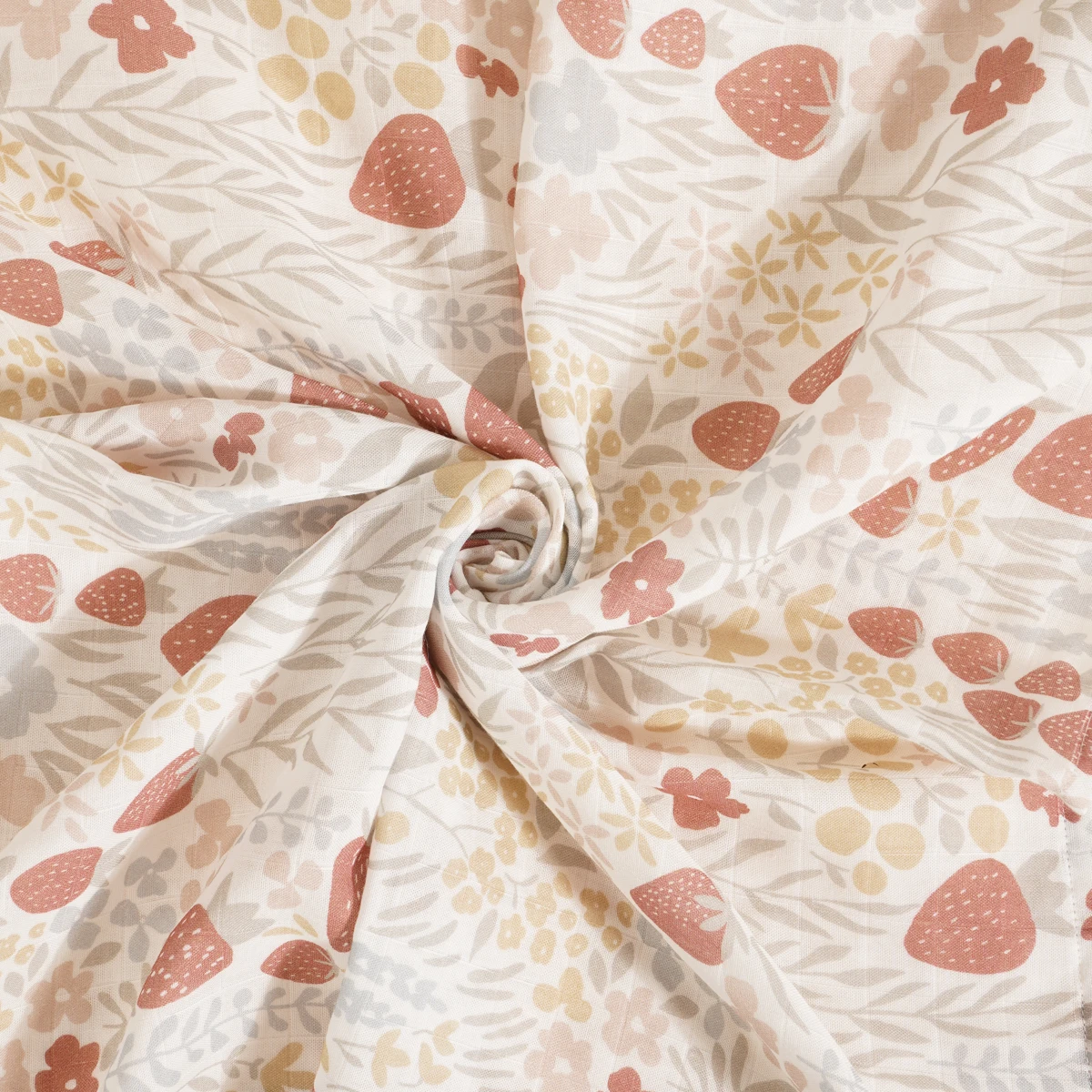 Elinfant New Arrival Bamboo Cotton Muslin Swaddle Blankets,100% Cotton Soft Cozy Receiving Blankets Baby Swaddle Wrap 3