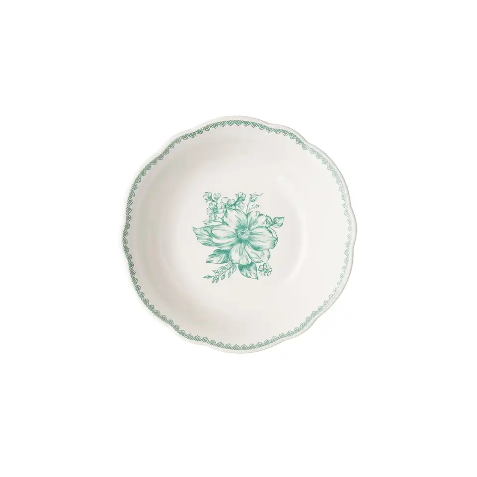 Agatha Jade 12 Piece Stoneware Dinnerware Set