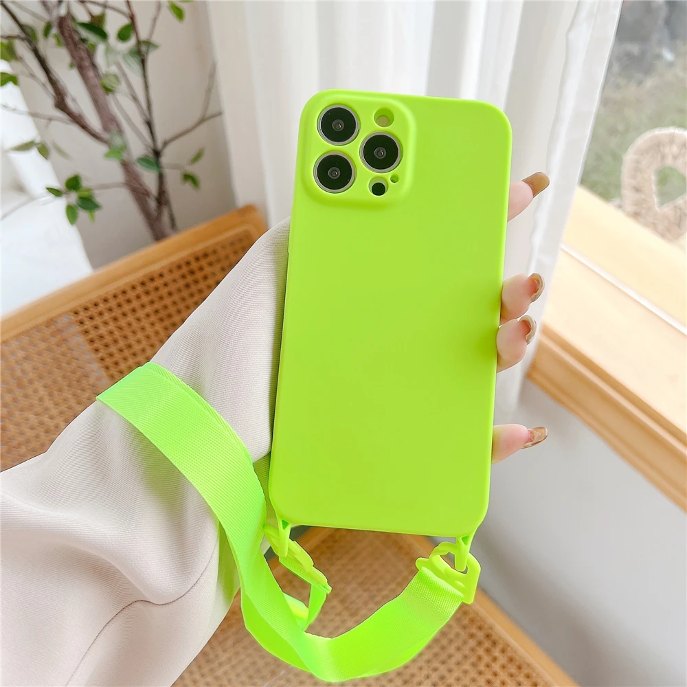 Lanyard Silicone Case Mouth Graphic Phone Case For Iphone 11 14 13 12 Pro  Max Xr Xs 7 8 6 Plus Mini Czq Pattern Luxury Matte Silicone Original  Shockproof Camera Lens Protector Soft Cover - Temu