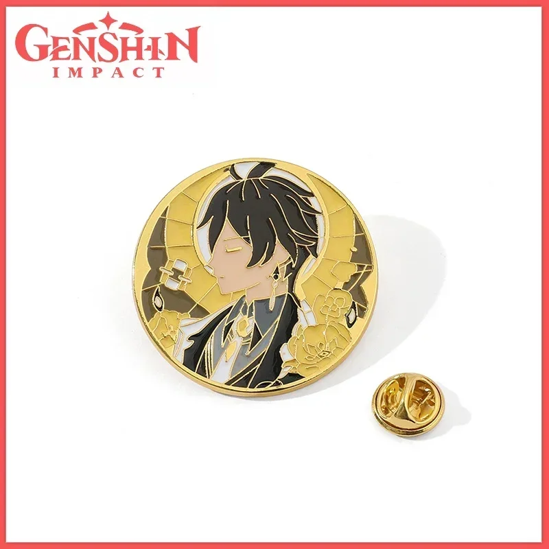 Genshin Impact Girls ♡ Enamel Pin Set [Keqing, Ganyu, Klee, Hu Tao]