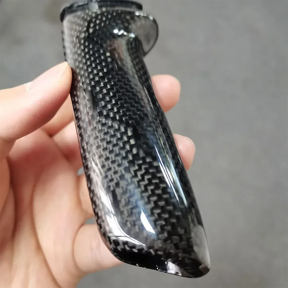 Real Carbon Fiber Car Gears Handbrake Cover For BMW E46 E60 E90 F10 F20 F30 E92 E39 F34 Auto Interior Styling Accessories