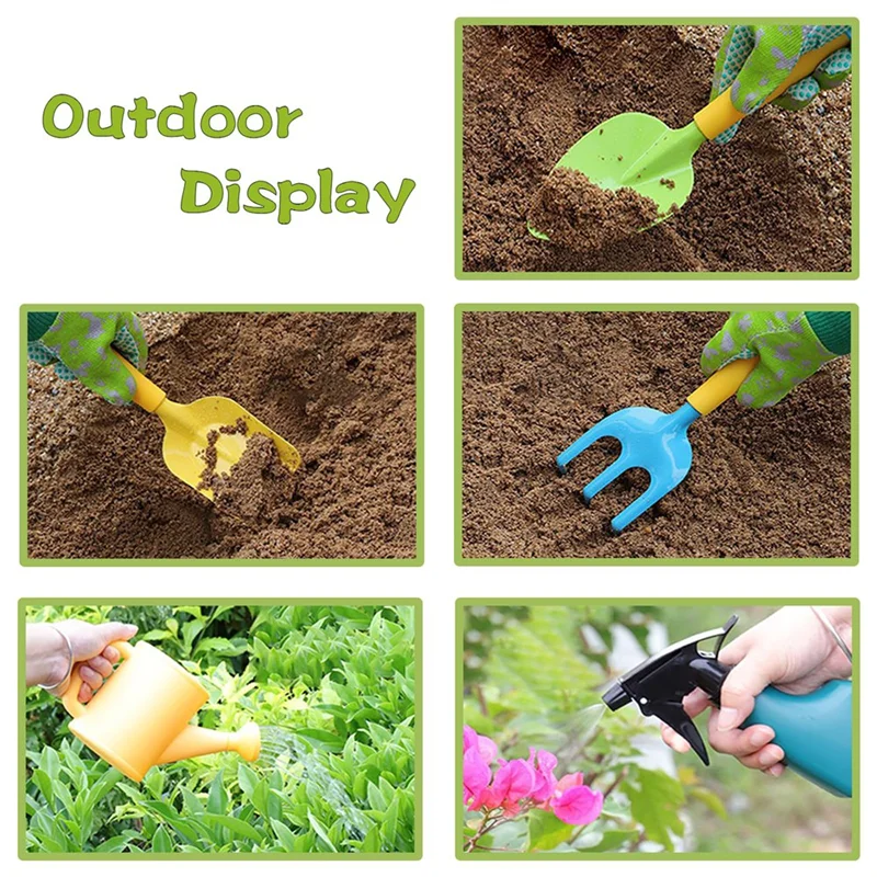 Children's Gardening Tool Set Gardening Tools Suitable For Children It Is The Best Outdoor Beach Gift For Children