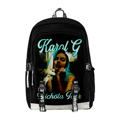 Karol G 배낭 2022 캐주얼 스타일 학교 가방, 남녀공용 가방 3