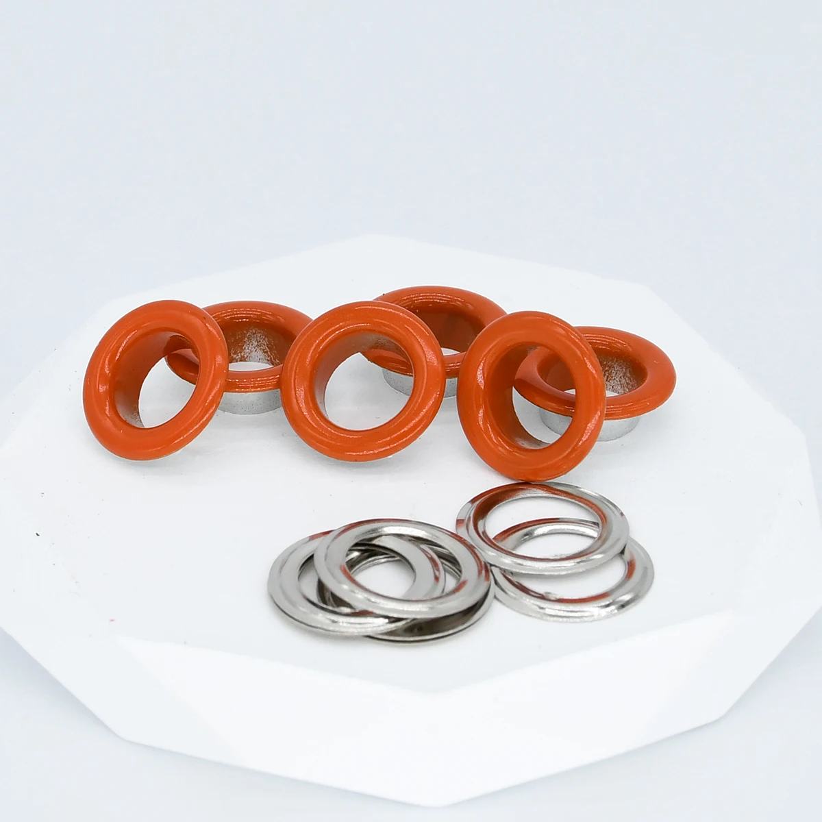 Sliver / Golden Metal Brass Custom Size Garment Round Eyelets Iron Bags Eyelet Fastener For Leather - Eyelets And Custom Size Eyelet Price