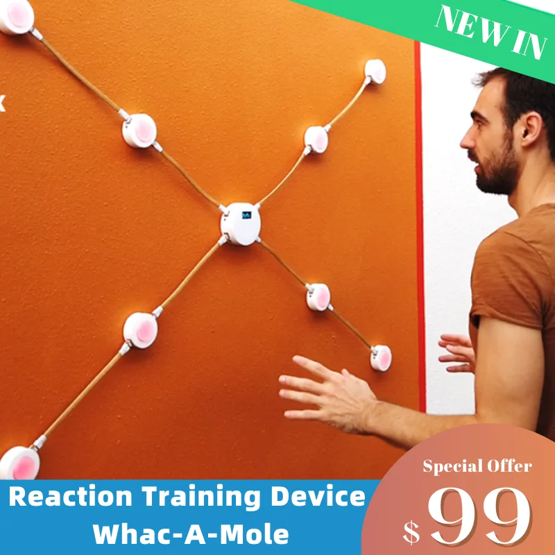 Reaction Training Device Whacamole Parentchild Interactive Family Game Physicalmental