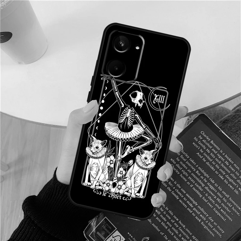 Mystical Death Tarot Cat Phone Case