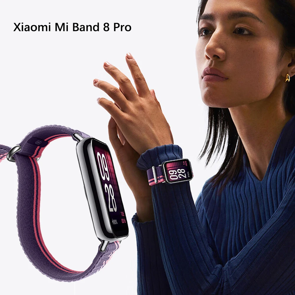 New Xiaomi Mi Band 8 Pro NFC Global Smart Bracelet AMOLED Color Screen Miband  8 Pro GPS Traker Oxygen Fitness Waterproof Watch - AliExpress