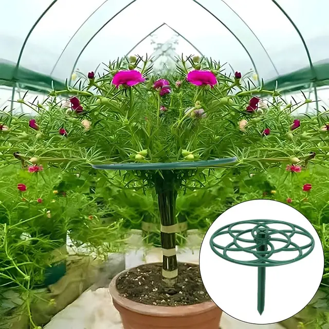 New S/M/L Bonsai Climbing Frame Plastic Multi-layer Plant Cage Support Stand Stackable Climbing Vine Rack Gardening Supplies 5