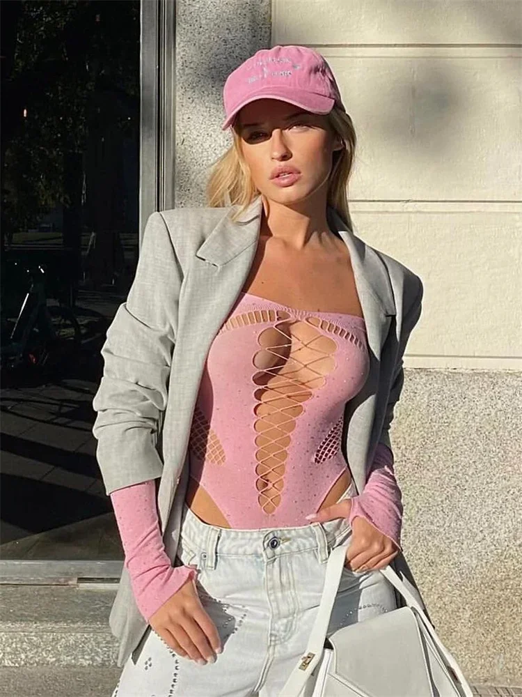 Рисунок 2 - Женское Кружевное боди с открытыми