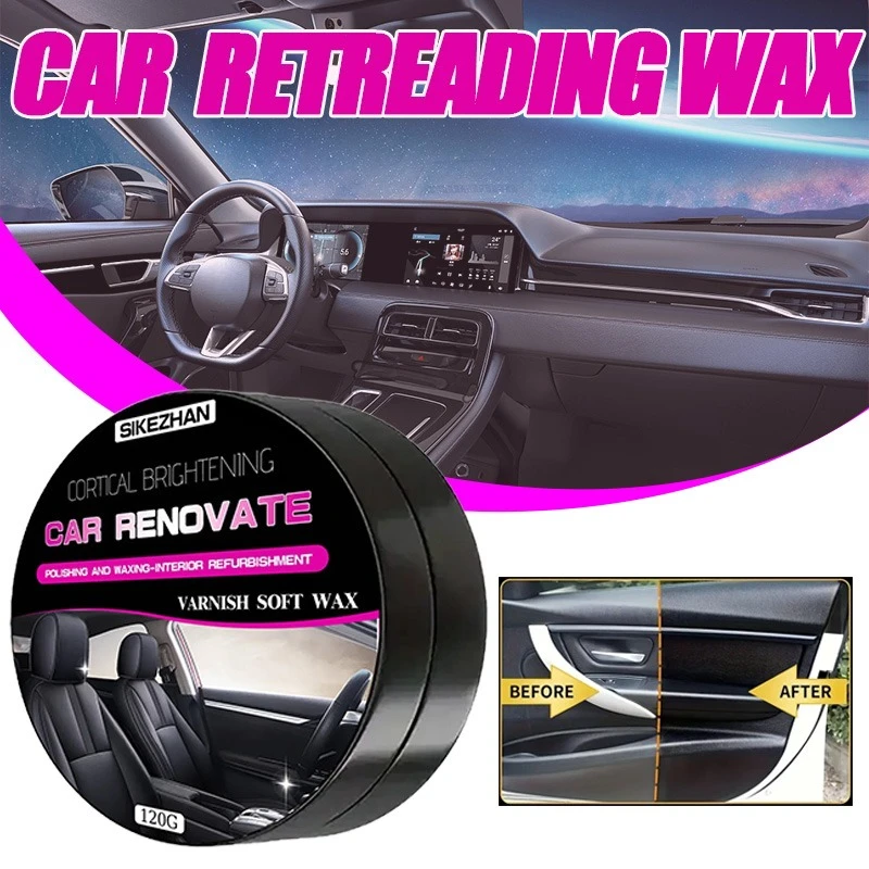 Car Plastic Restorer Crystal Coating Agent Wax