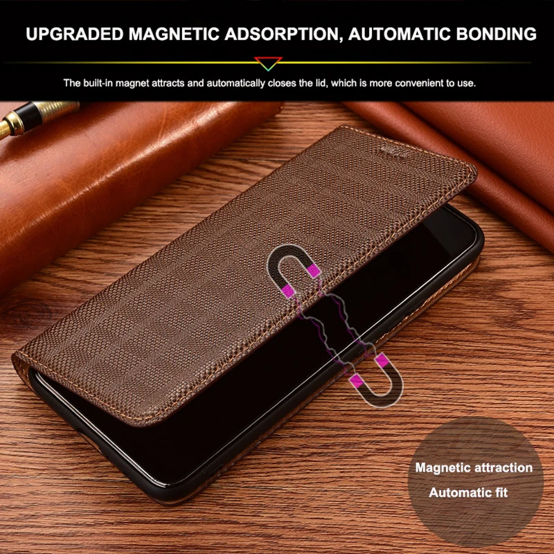 Luxurious Cowhide Genuine Leather Case Cover for XiaoMi Mi 8 9 SE 9T 10 10i 10S 10T 11 11T Lite Pro Wallet Flip Cover