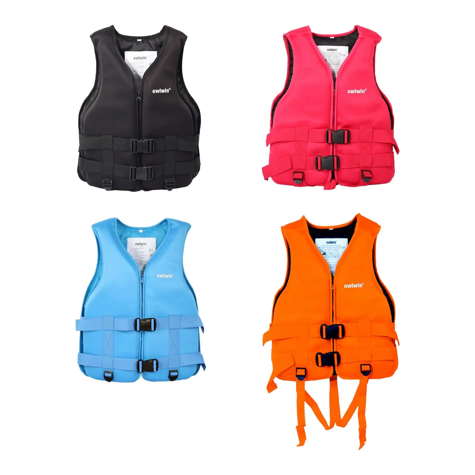 Kayak Life Jacket Buoyancy Aids Breathable for Men Ladies Anti Scratch Elastic