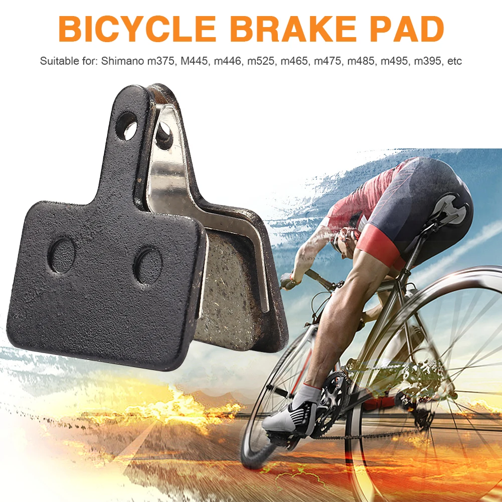 Bicycle Disc Brake Pads RISK 10-1Pairs Ceramic Resin Semimetal Hydraulic For M315 M485 M495 M395 Bike Accessories