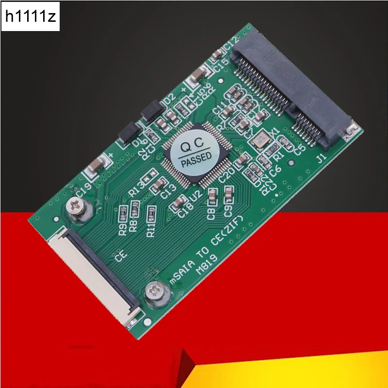 Mini Sata para Pcie Ssd Conversor Cartão para Ipod Toshiba Hitachi Ssd Msata para ce Zif Riser Board Adapter 40pin 1.8