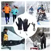 Heated Work Gloves USB Rechargeable Touchscreen Gloves Non-Slip Winter Gloves With Zipper Design Ice Fishing Gear For Men Women 5