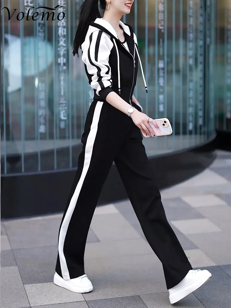 Capucha Pantalon Sudadera Para Mujer Casa Completa Chándal