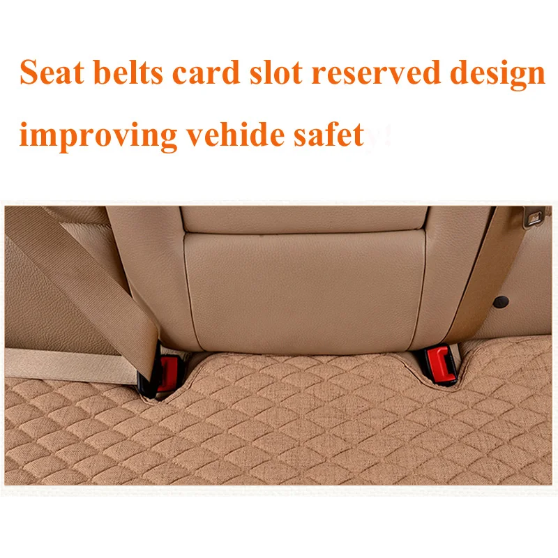 Flachs Auto Sitz Abdeckung Leinen Stoff Vorne Hinten Atmungsaktive Kissen  Protector Mat Universal Größe Pad Für Vier Jahreszeiten Auto Zubehör -  AliExpress