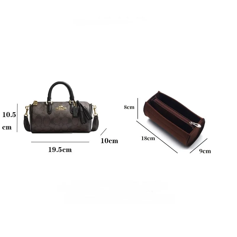 【Only Sale Inner Bag】Bag Organizer Insert For Coach Lacey TUBE Organiser Divider Shaper Protector Compartment