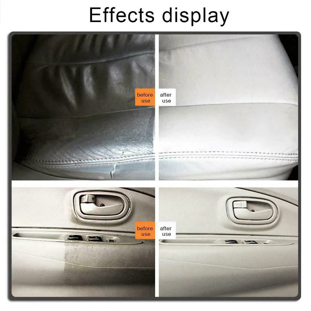 Repair-21 50ml Car Interior Leather Cleaning Foam Dry Agent Auto Supplies Wash Artifact Polish Conserve Remover Stain Paint Care