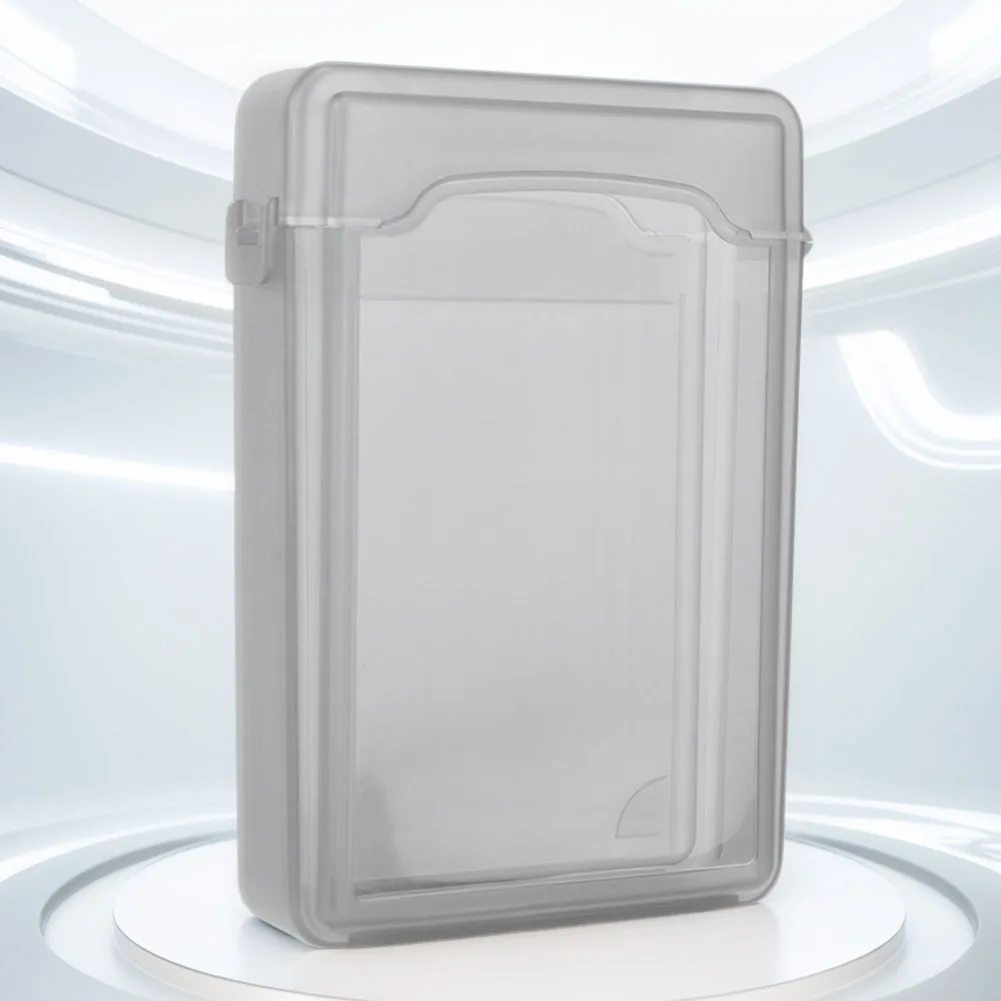 3.5 Inch IDE SATA HDD Case Hard Drive Disk Storage Box Cover Dustproof Plastic Portable Hard Disk Protective Shell SSD Enclosure