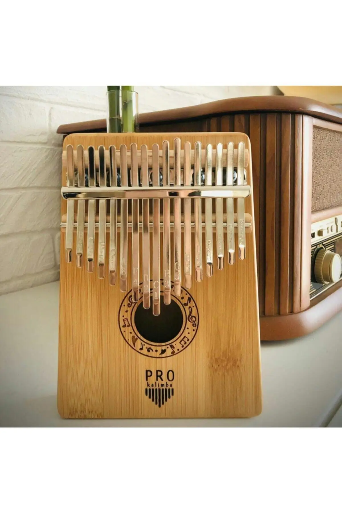 

Kalimba Pro 17 Keys Professional Portable Finger Piano