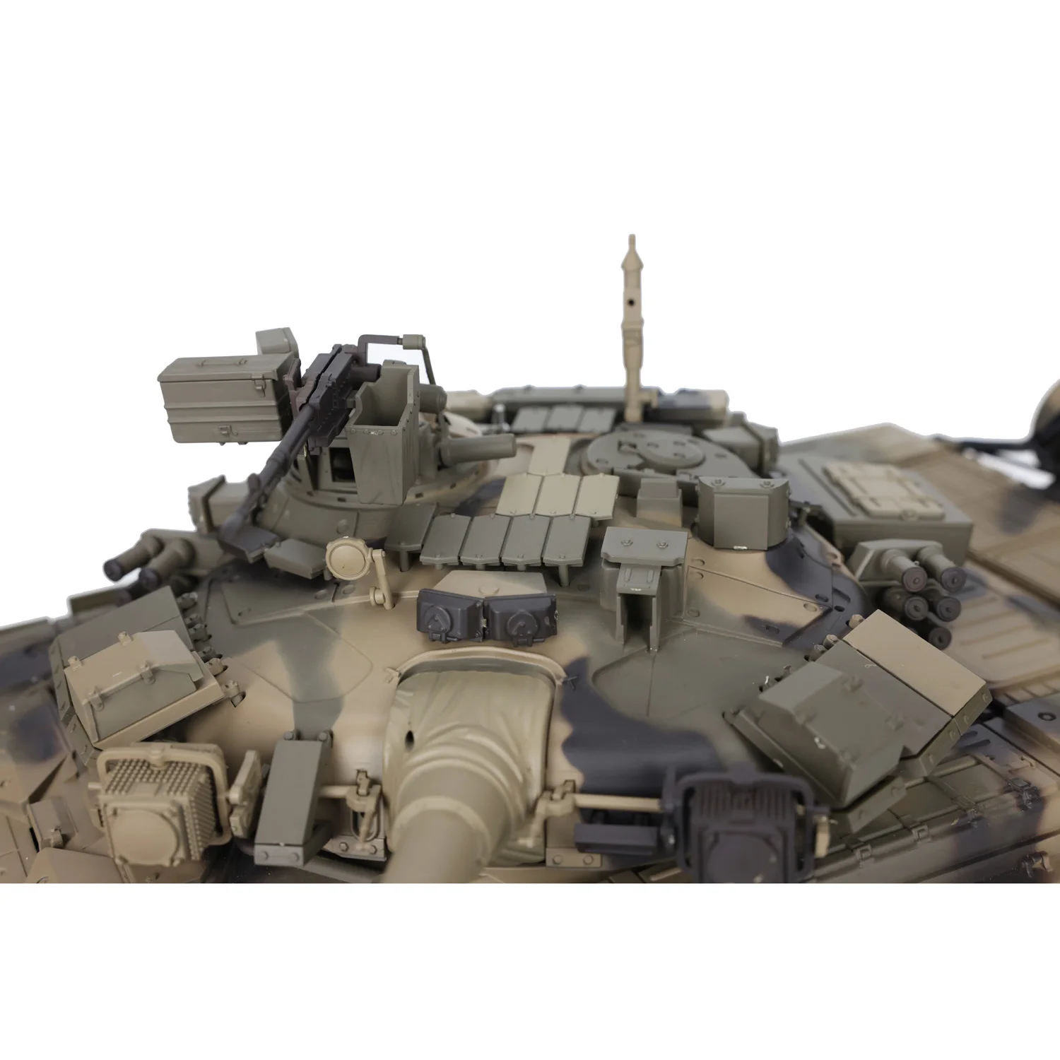 1/16 HENG LONG 7.0 Plastic Russia T90 RC Tank 3938 FPV Camera 360° Turret Steel Gearbox Tracks Wheels TH17845-SMT4 6