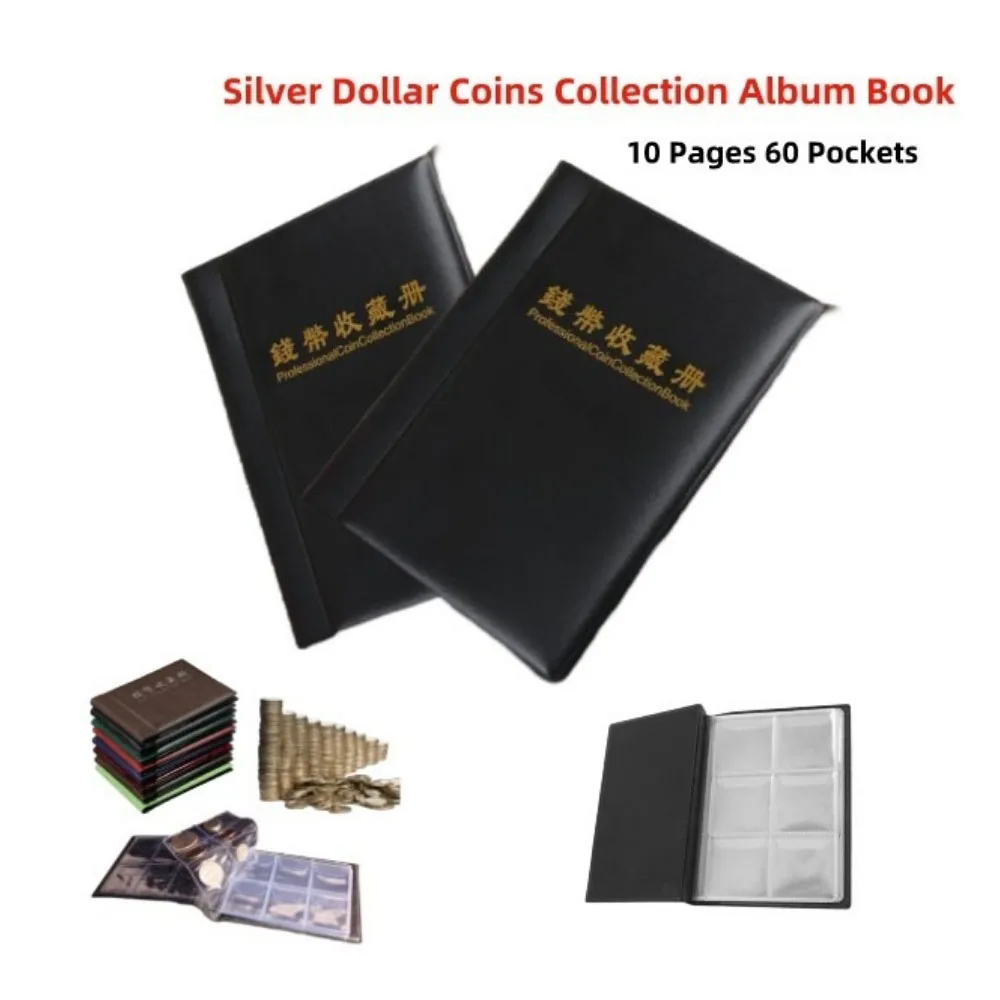 Coin Collection Organizer Album Coin Collection 60 Coins Collection